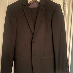 Kaniti Uomo 3-Piece Black Suit 30R